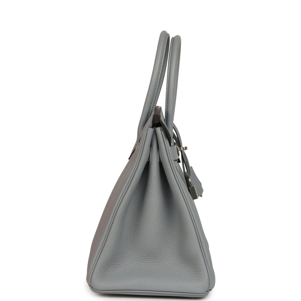 Hermes Birkin 30 Gris Pantin Togo Palladium Hardware