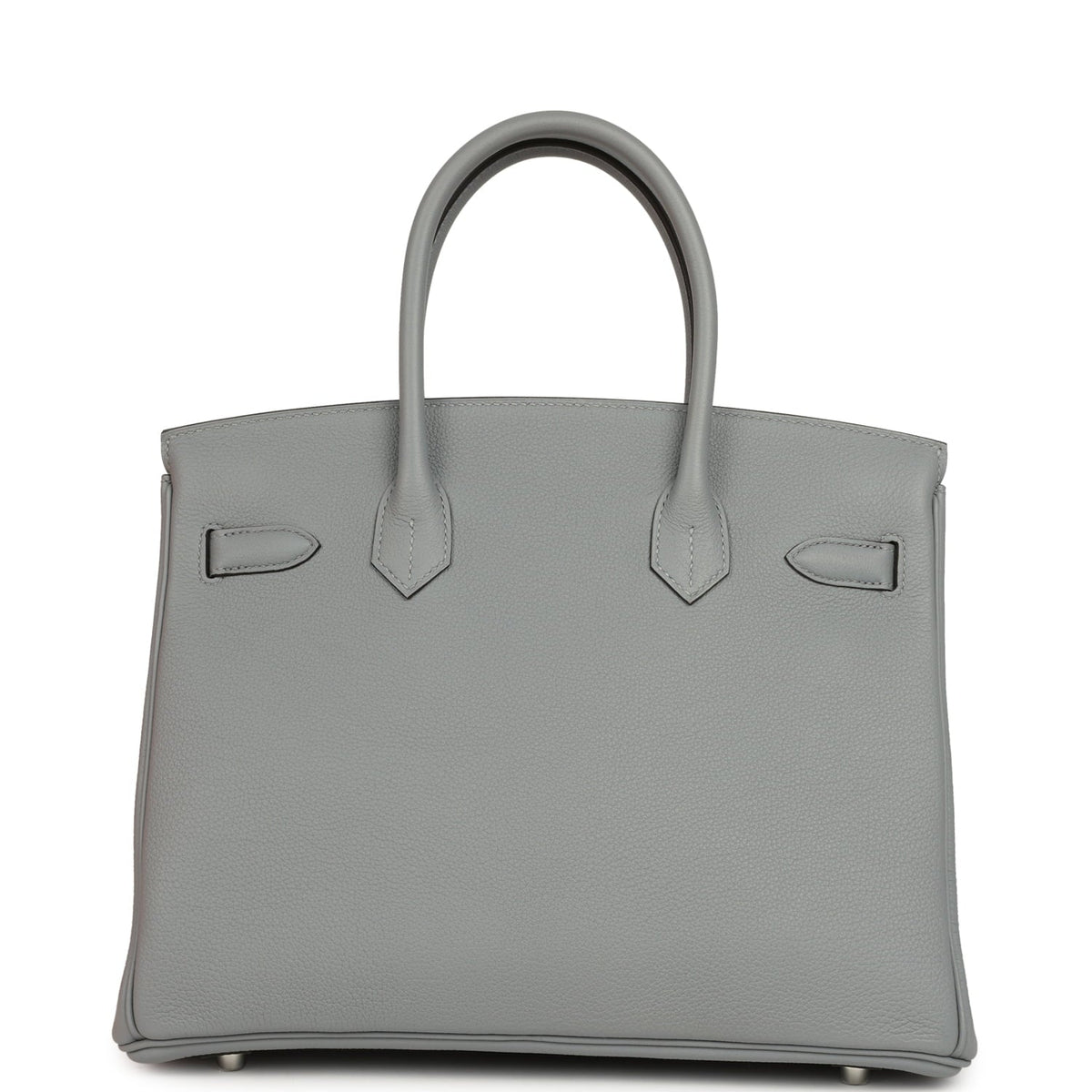 Hermes Birkin 30 Gris Pantin Togo Palladium Hardware