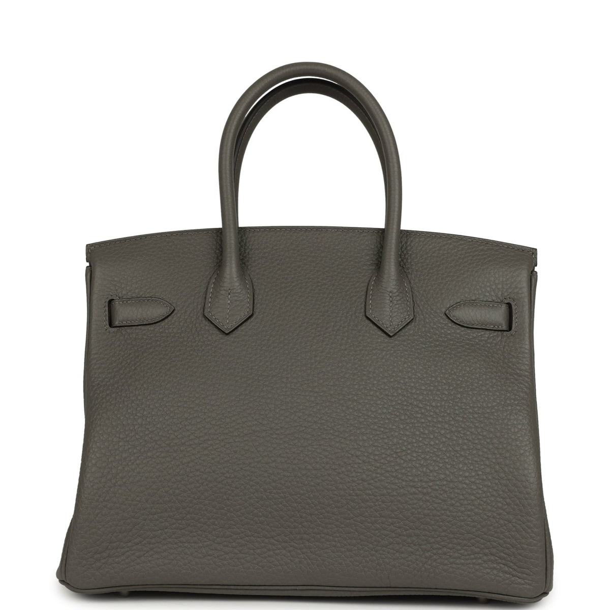 Hermes Birkin 30 Gris Meyer Clemence Palladium Hardware