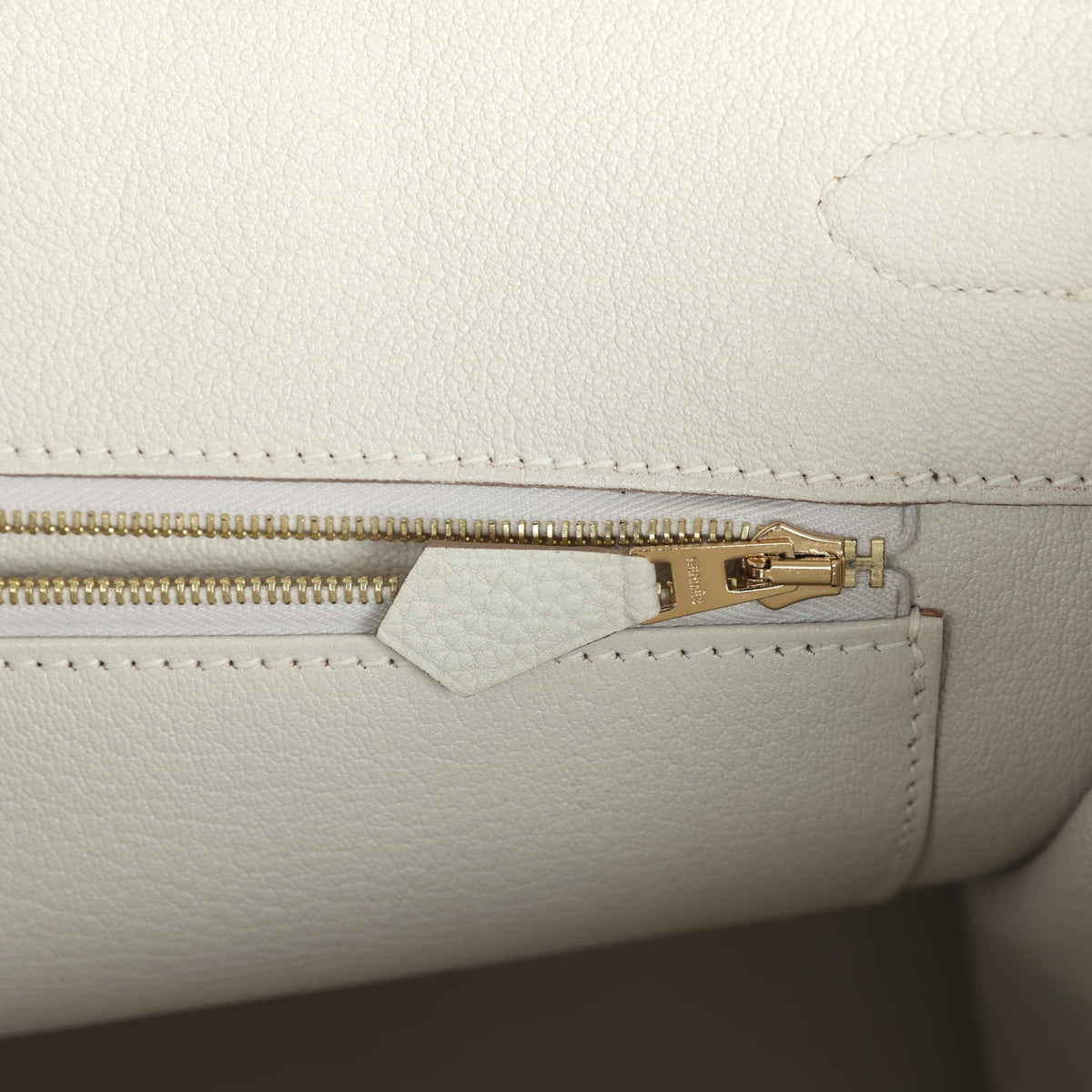 Hermes Birkin 35 Gris Pale Togo Gold Hardware
