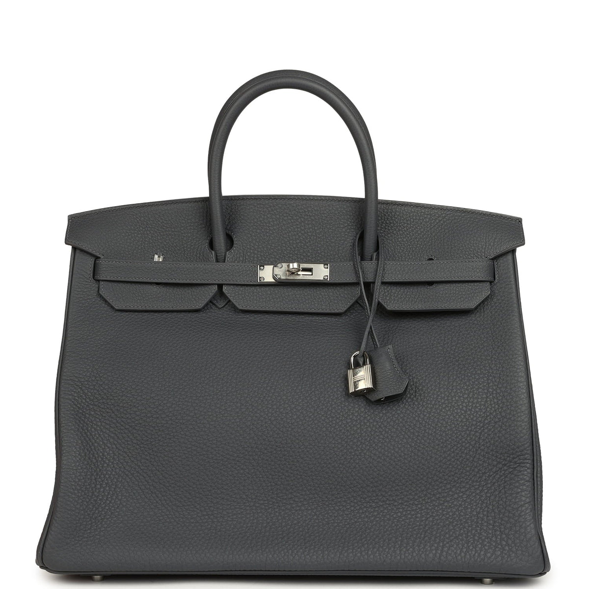 Hermes Birkin 40 Ardoise Togo Palladium Hardware