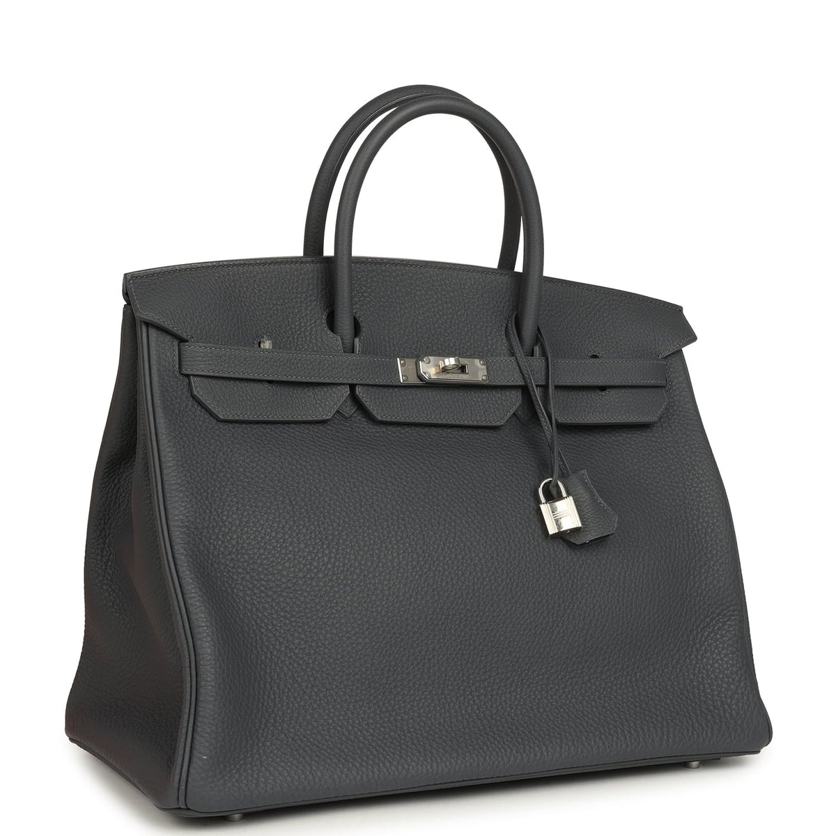 Hermes Birkin 40 Ardoise Togo Palladium Hardware