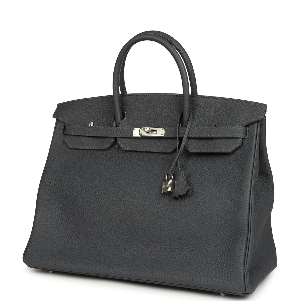 Hermes Birkin 40 Ardoise Togo Palladium Hardware
