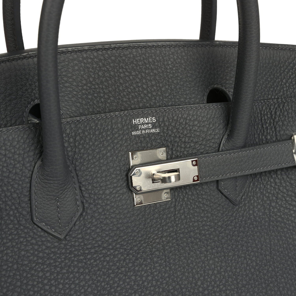 Hermes Birkin 40 Ardoise Togo Palladium Hardware