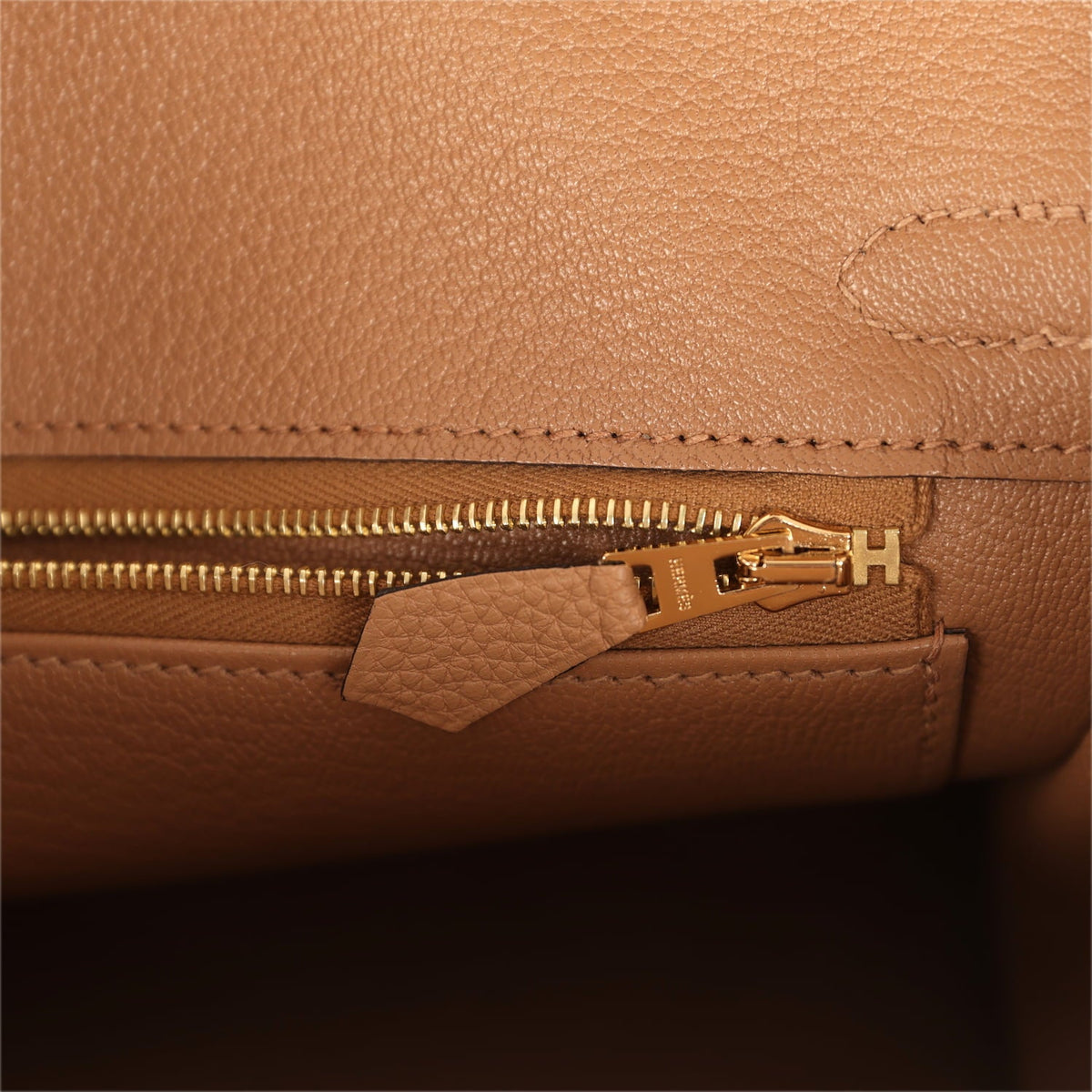 Hermes Birkin 25 Chai Togo Gold Hardware