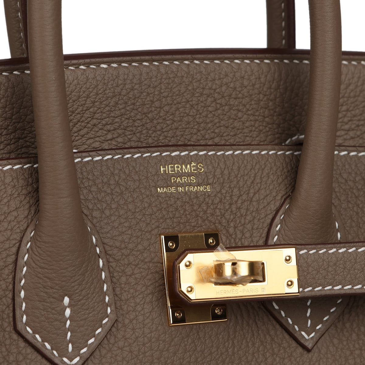 Hermes Birkin 25 Etoupe Togo Gold Hardware
