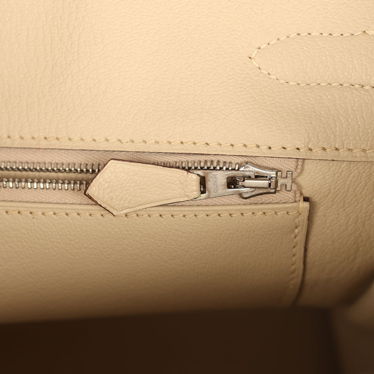 Pre-owned Hermes Special Order (HSS) Birkin 30 Gris Tourterelle, Etoupe, Parchemin Togo Palladium Hardware