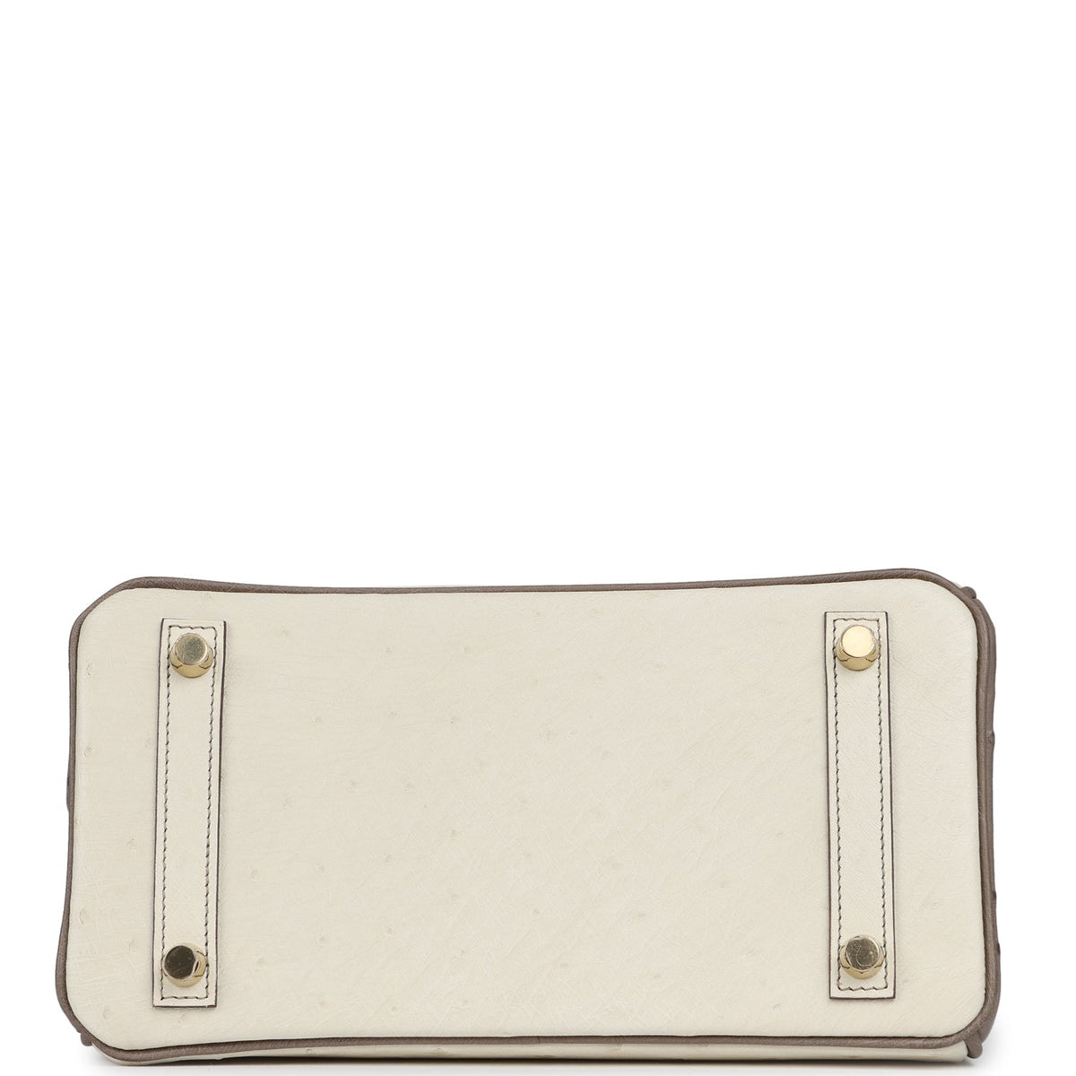Hermes Special Order (HSS) Birkin 25 Beton, Gris Tourterelle Ostrich Brushed Gold Hardware