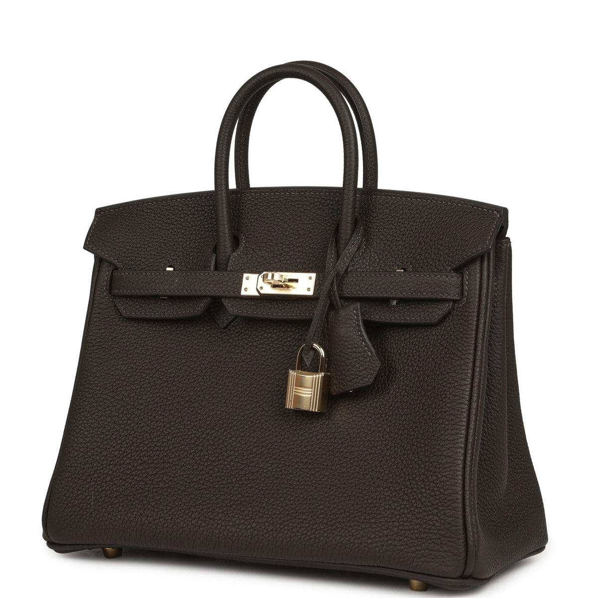 Hermes Birkin 25 Bai-Brun Togo Permabrass Hardware