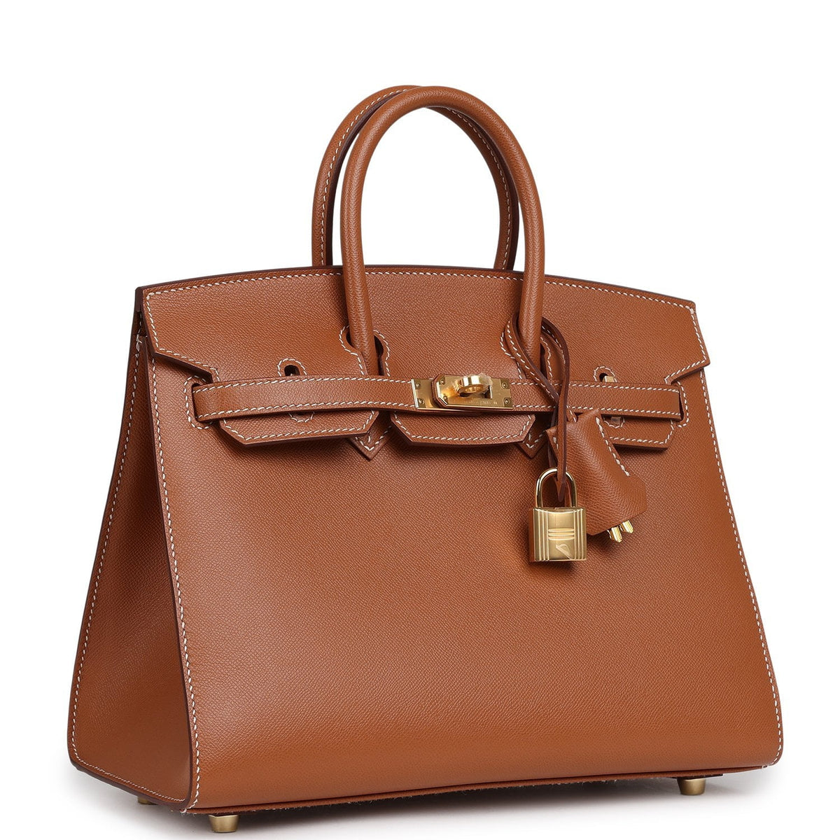 Hermes Birkin Sellier 25 Gold Madame Gold Hardware