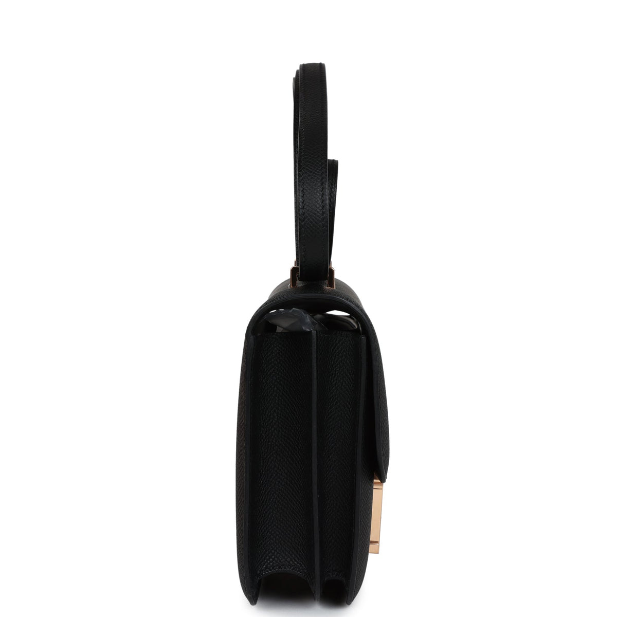 Hermes Constance 18 Black Epsom Rose Gold Hardware