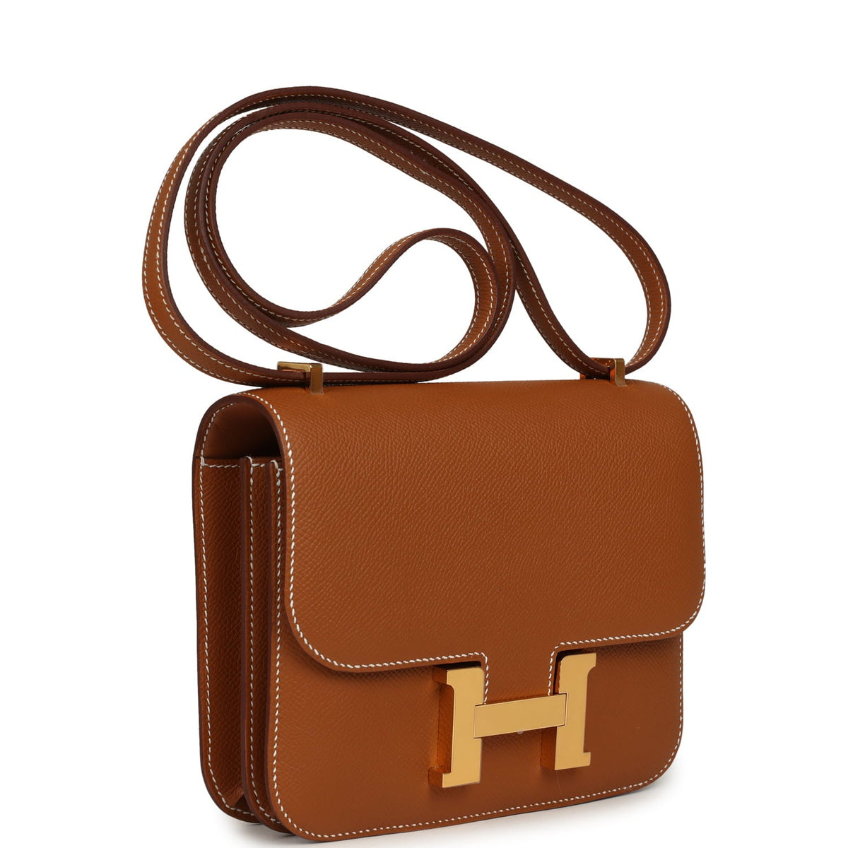 Hermes Constance 18 Gold Epsom Gold Hardware