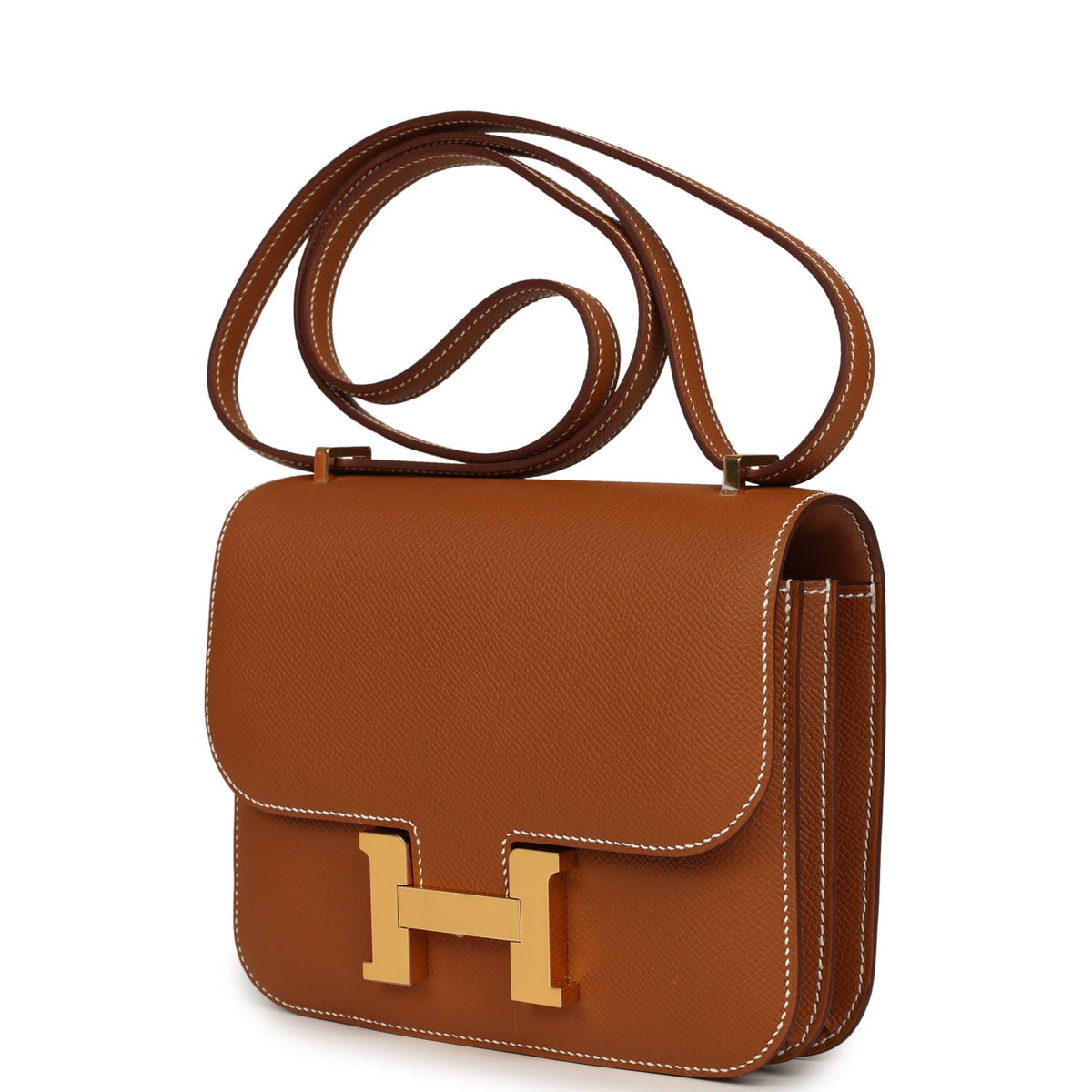Hermes Constance 18 Gold Epsom Gold Hardware