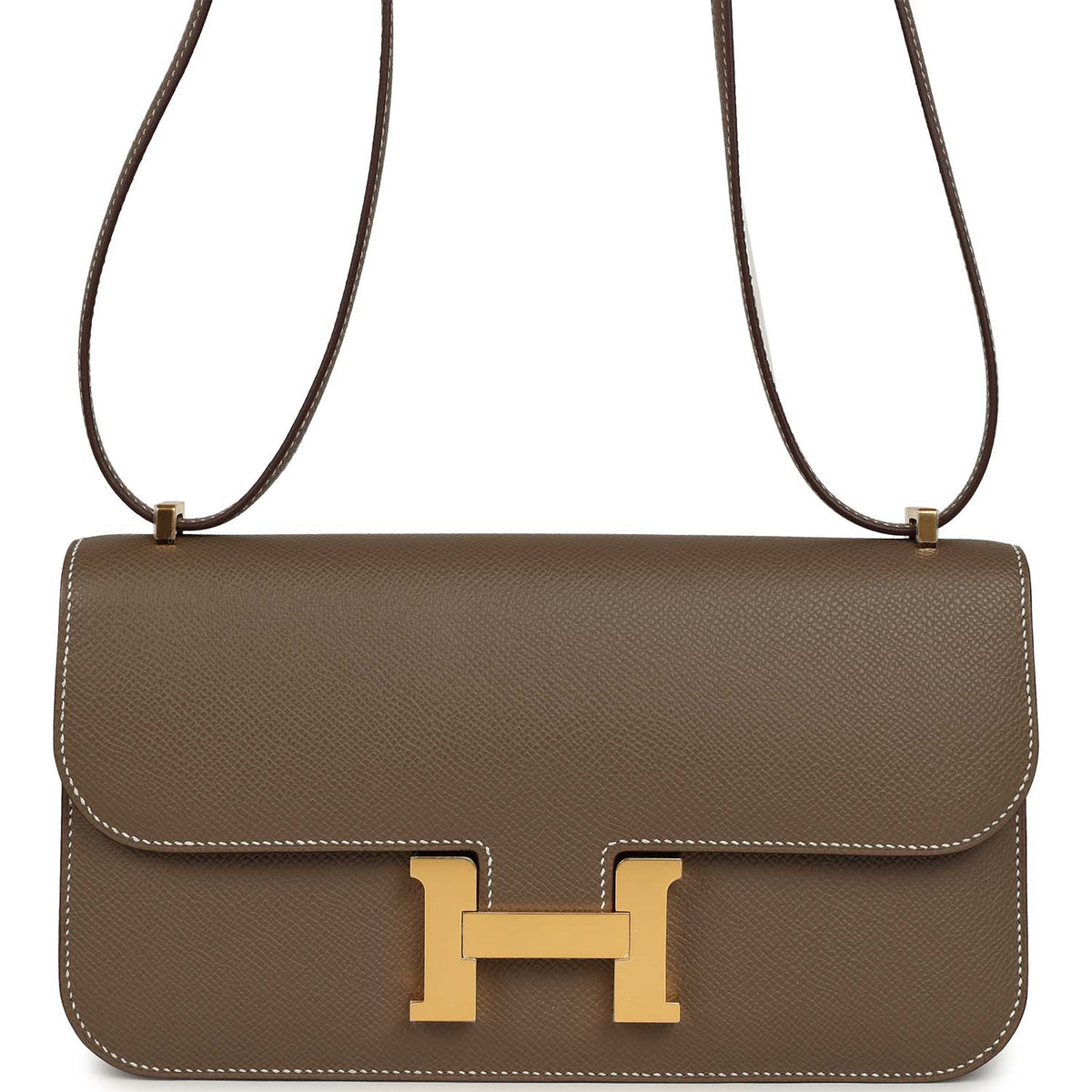 Hermes Constance Elan Etoupe Epsom Gold Hardware