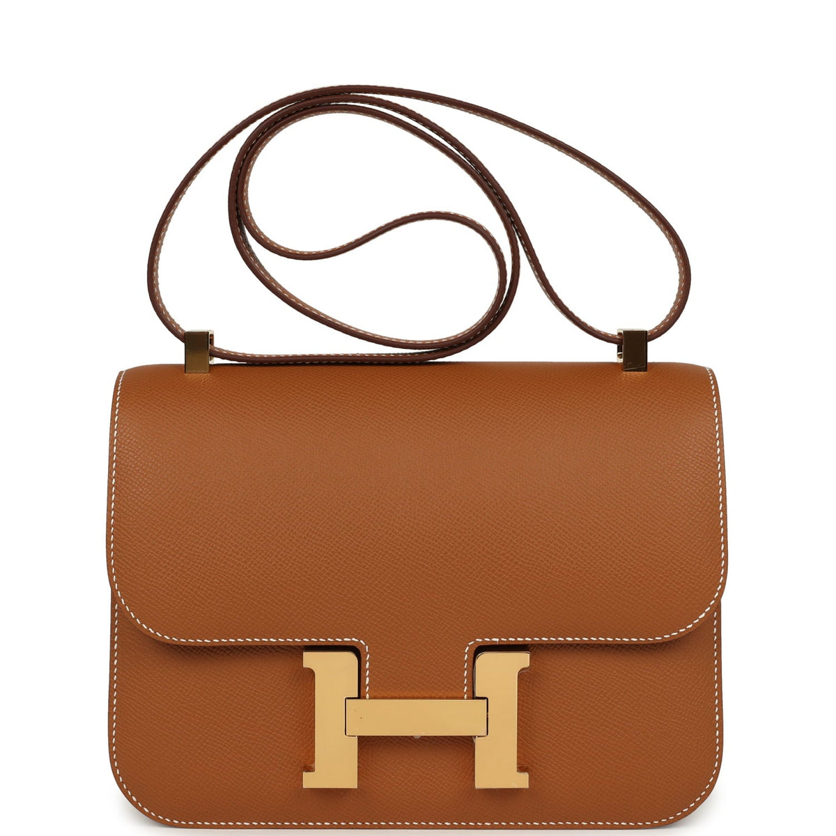 Hermes Constance 1-24 Gold Epsom Gold Hardware