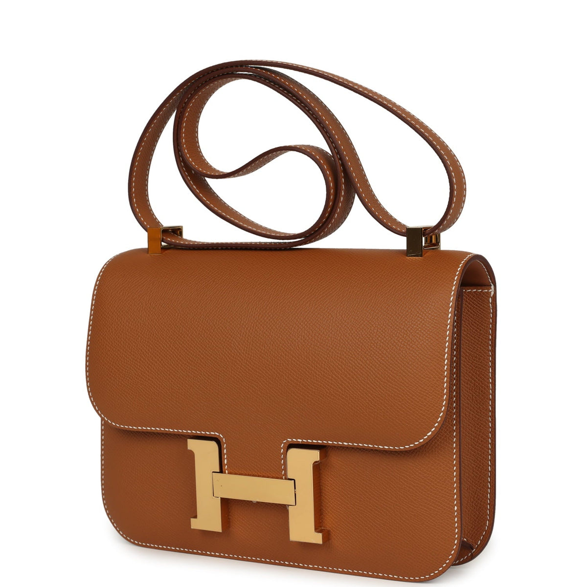 Hermes Constance 1-24 Gold Epsom Gold Hardware