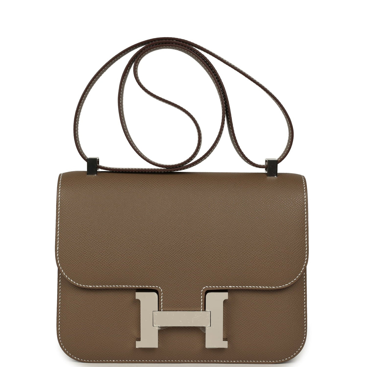 Hermes Constance 1-24 Etoupe Epsom Palladium Hardware
