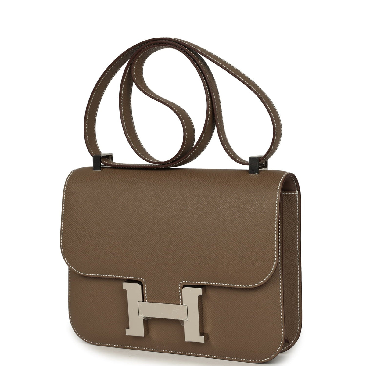 Hermes Constance 1-24 Etoupe Epsom Palladium Hardware