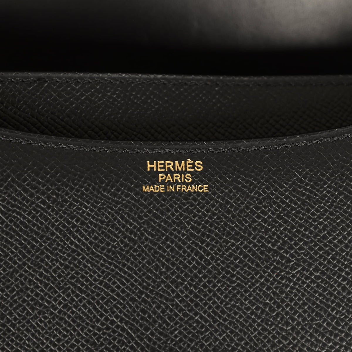 Hermes Constance 24 Black Epsom Rose Gold Hardware