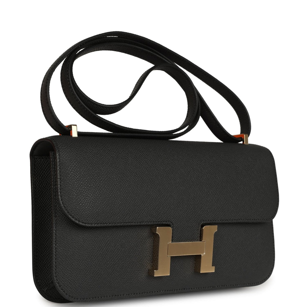 Hermes Constance Elan Plomb Epsom Gold Hardware