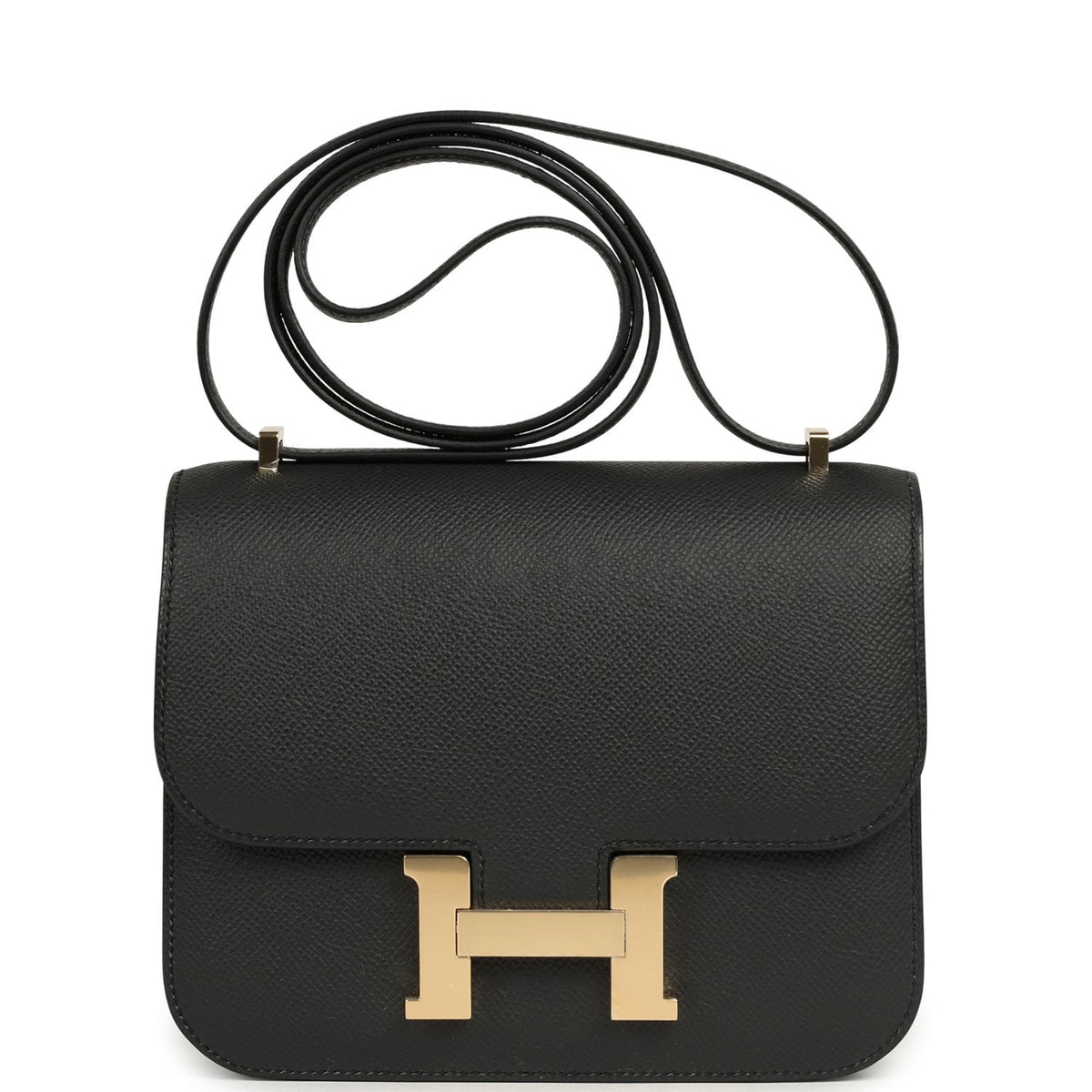 Hermes Constance 18 Plomb Epsom Permabrass Hardware