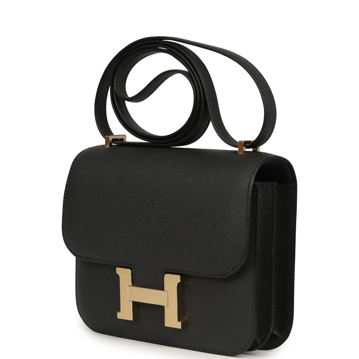 Hermes Constance 18 Plomb Epsom Permabrass Hardware