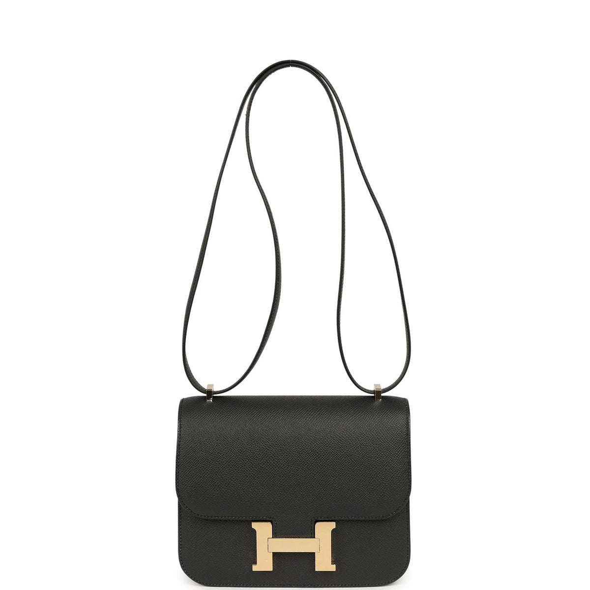 Hermes Constance 18 Plomb Epsom Permabrass Hardware