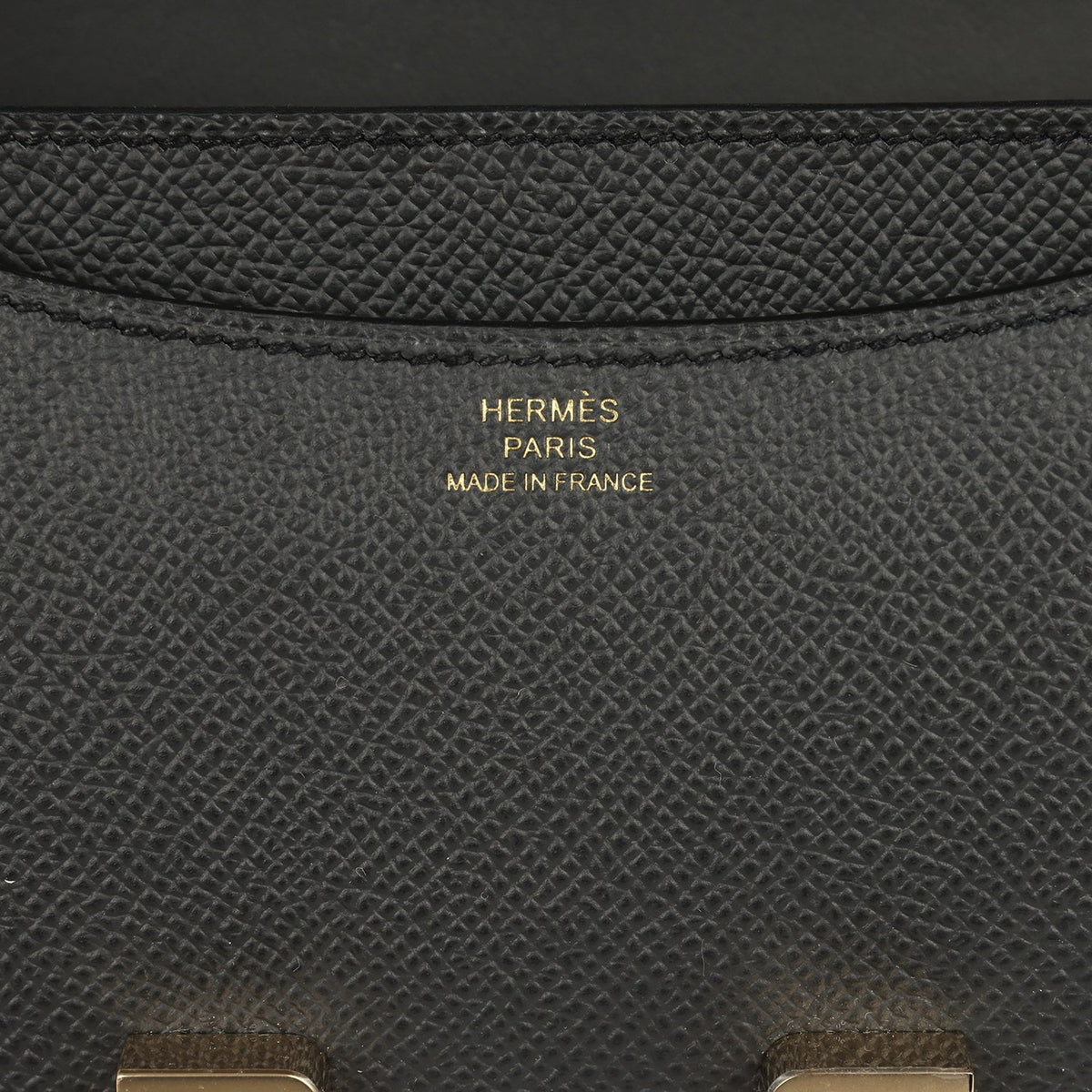 Hermes Constance 18 Plomb Epsom Permabrass Hardware