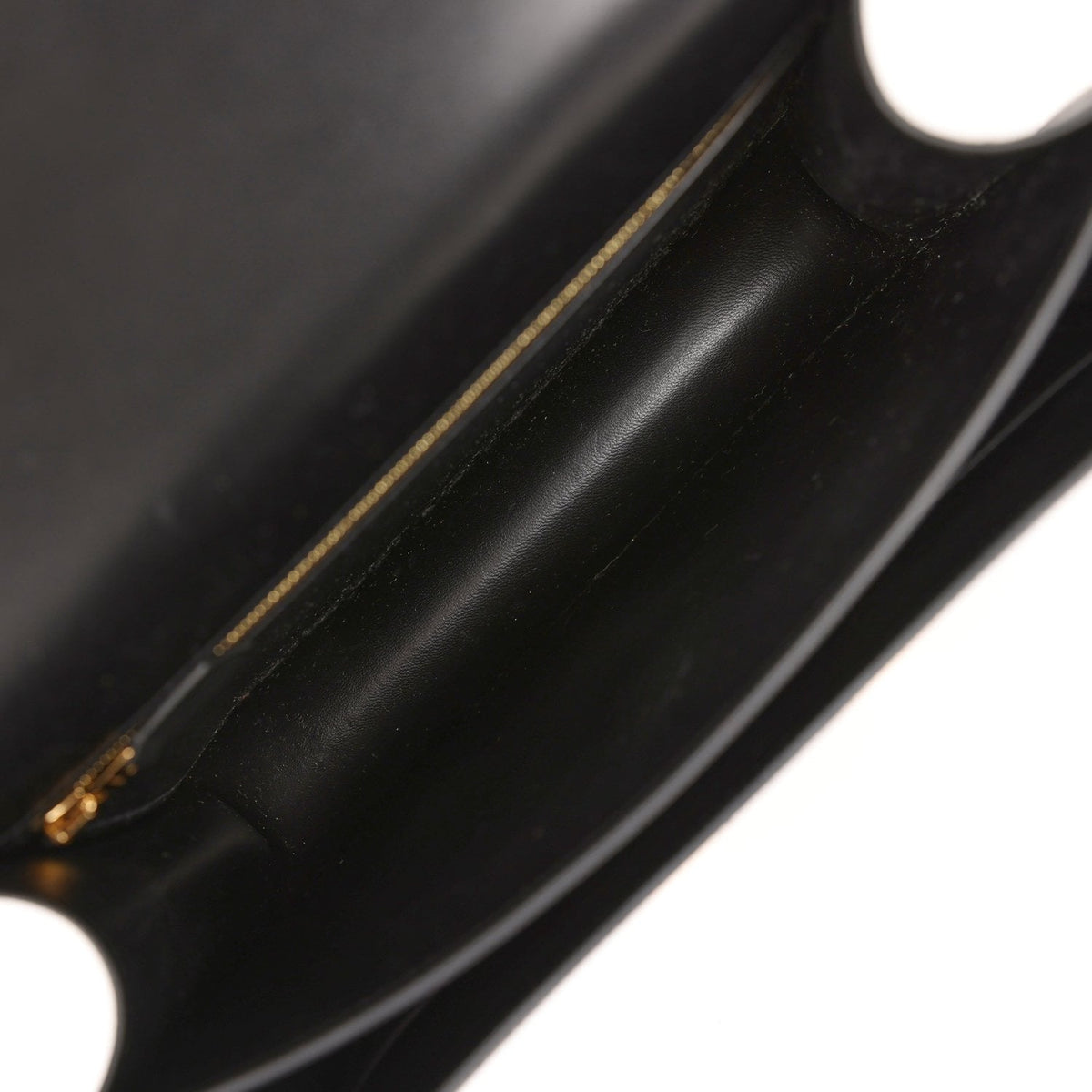 Pre-owned Hermes Constance 24 Black Epsom Gold Hardware