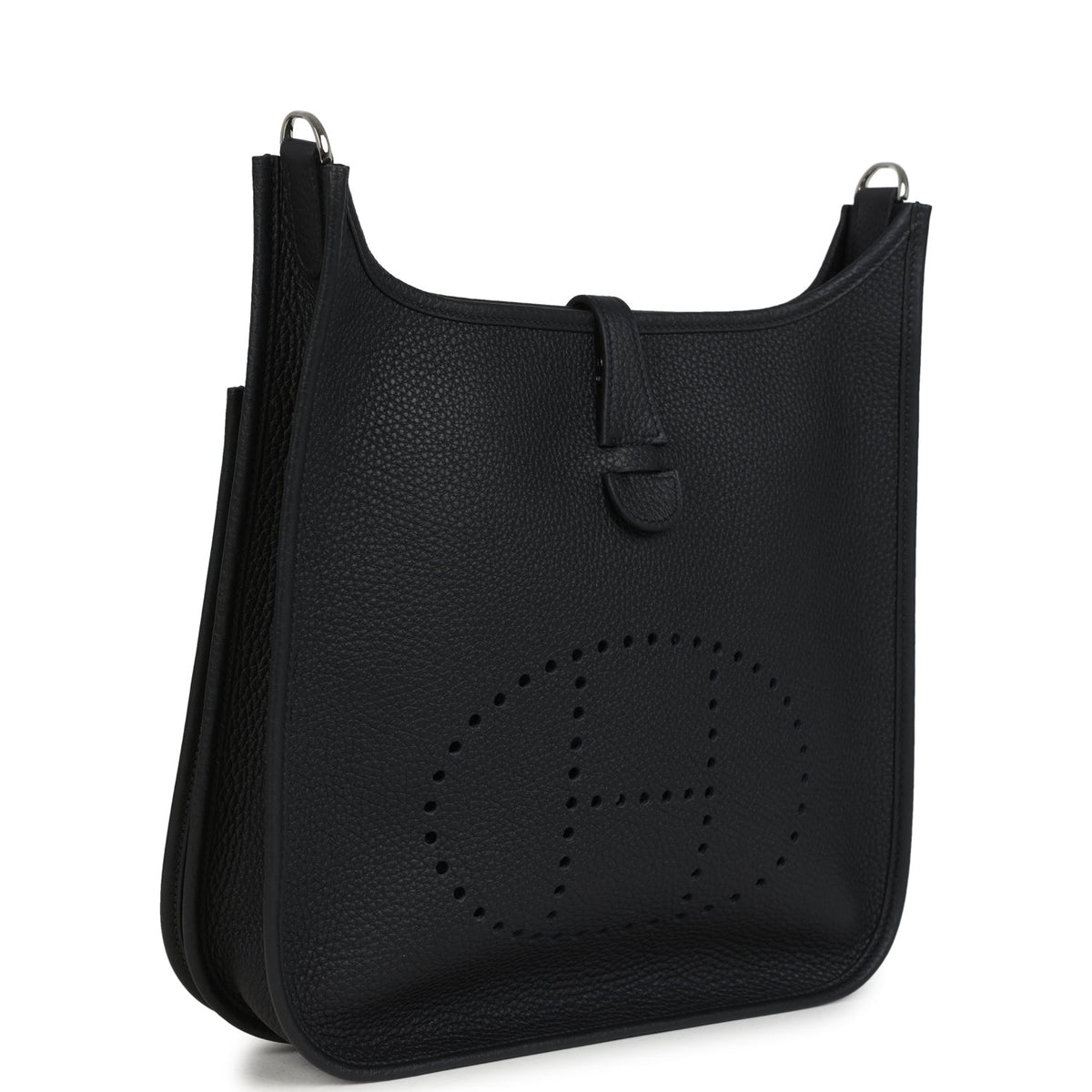 Hermes Evelyne III PM Black Clemence Palladium Hardware