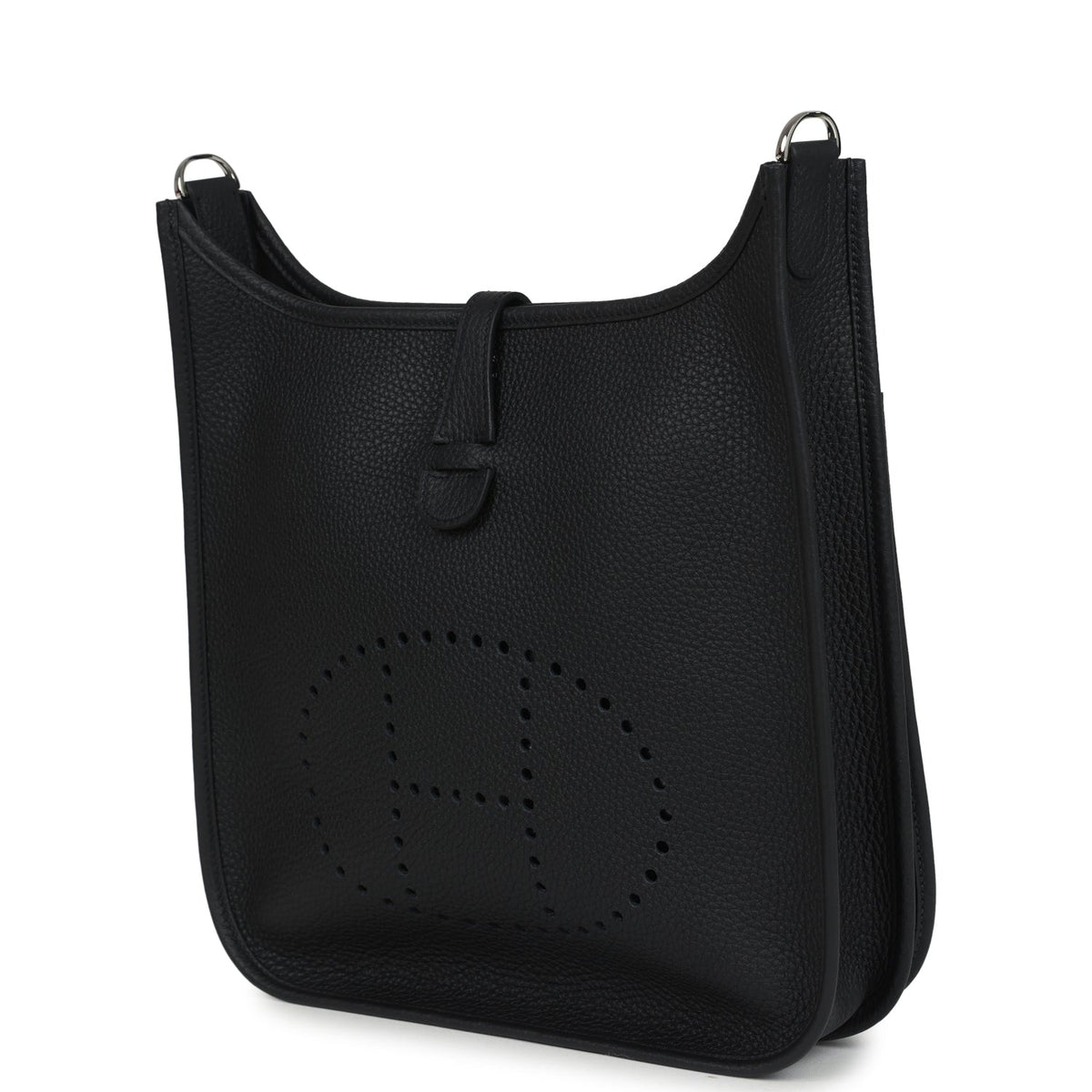 Hermes Evelyne III PM Black Clemence Palladium Hardware