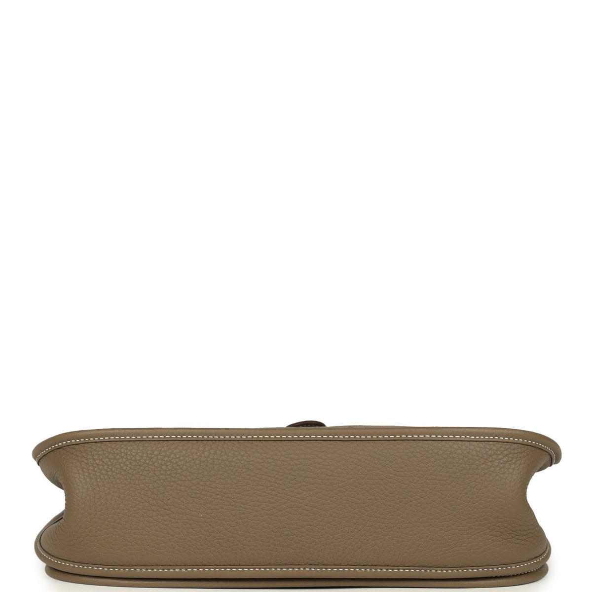 Hermes Evelyne III GM Etoupe Clemence Palladium Hardware