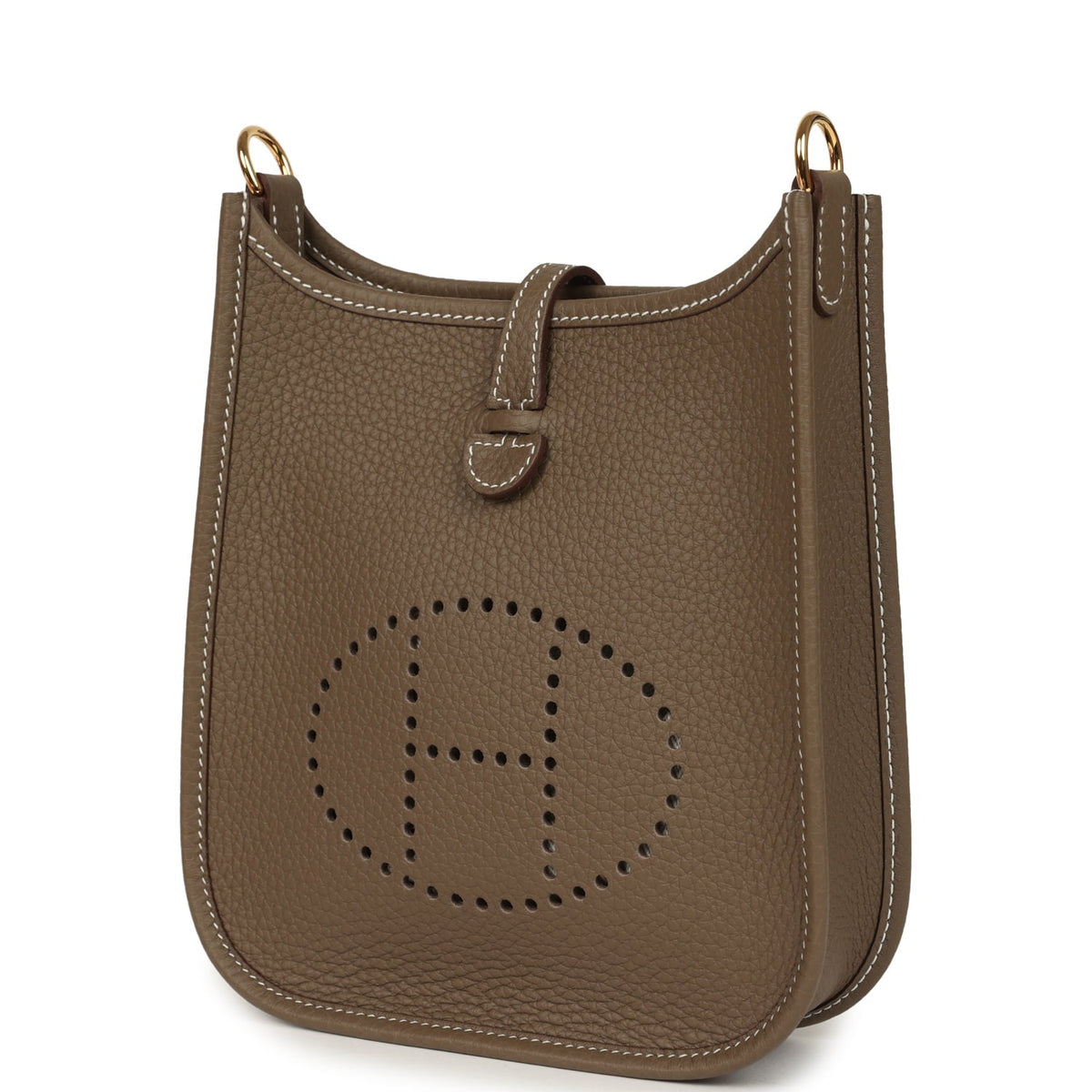 Hermes Evelyne TPM Etoupe Clemence Gold Hardware