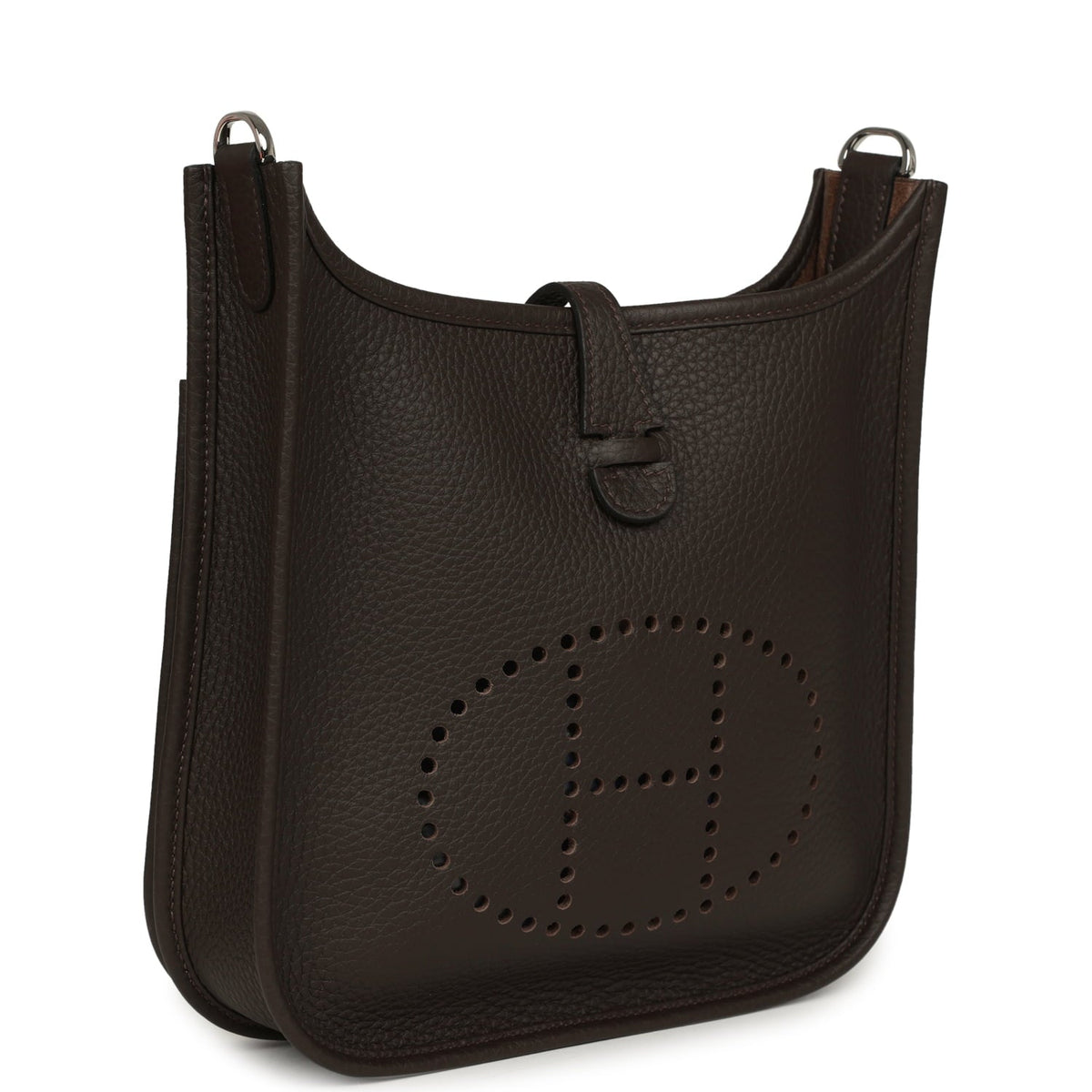 Hermes Evelyne 23 Ebene Clemence Palladium Hardware