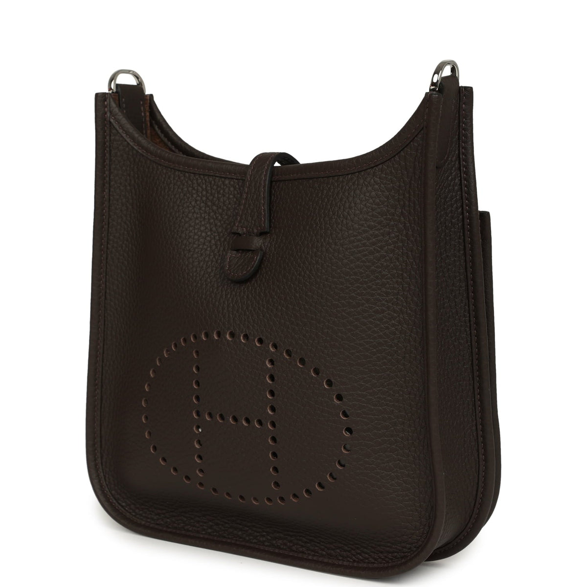 Hermes Evelyne 23 Ebene Clemence Palladium Hardware