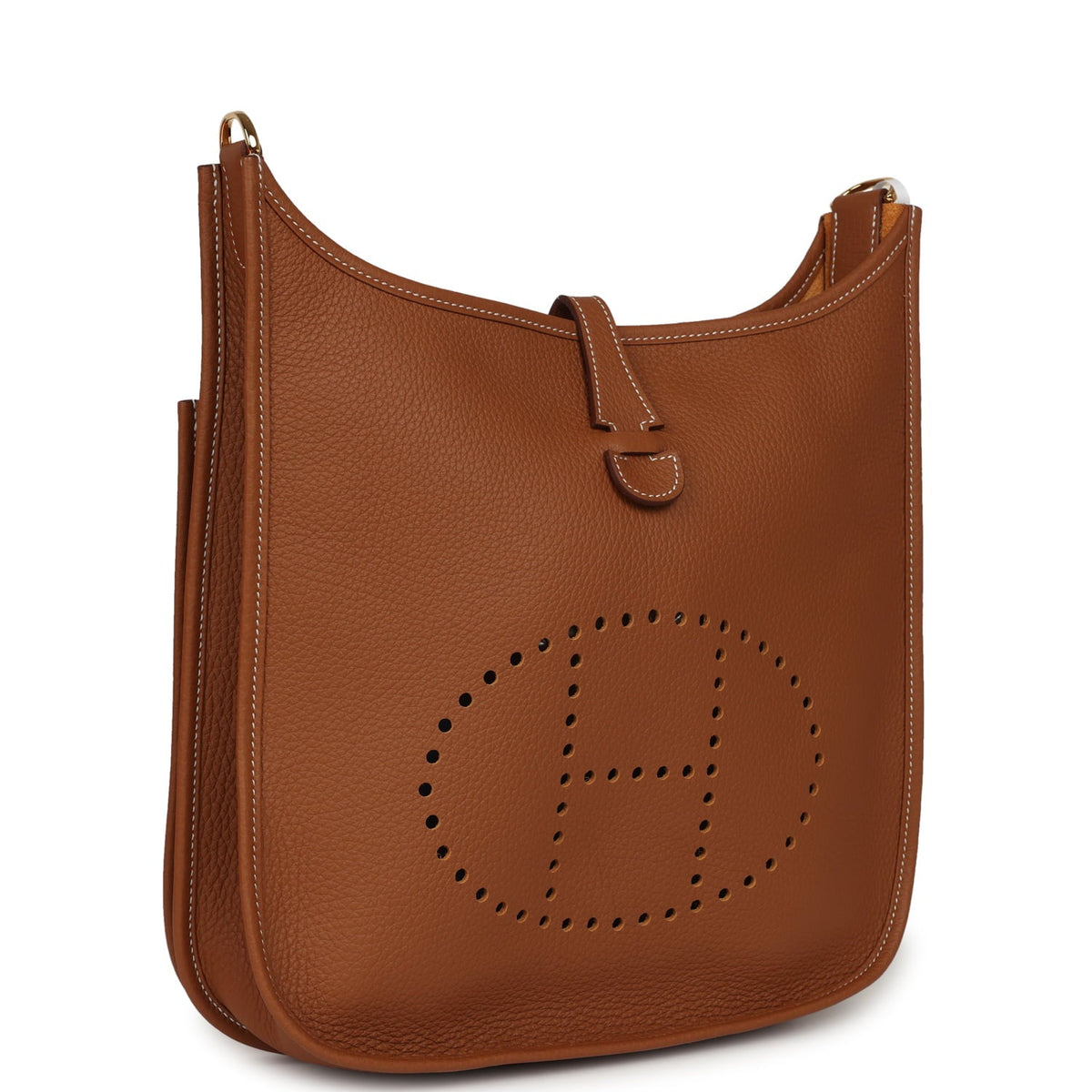 Hermes Evelyne III PM Gold Clemence Gold Hardware