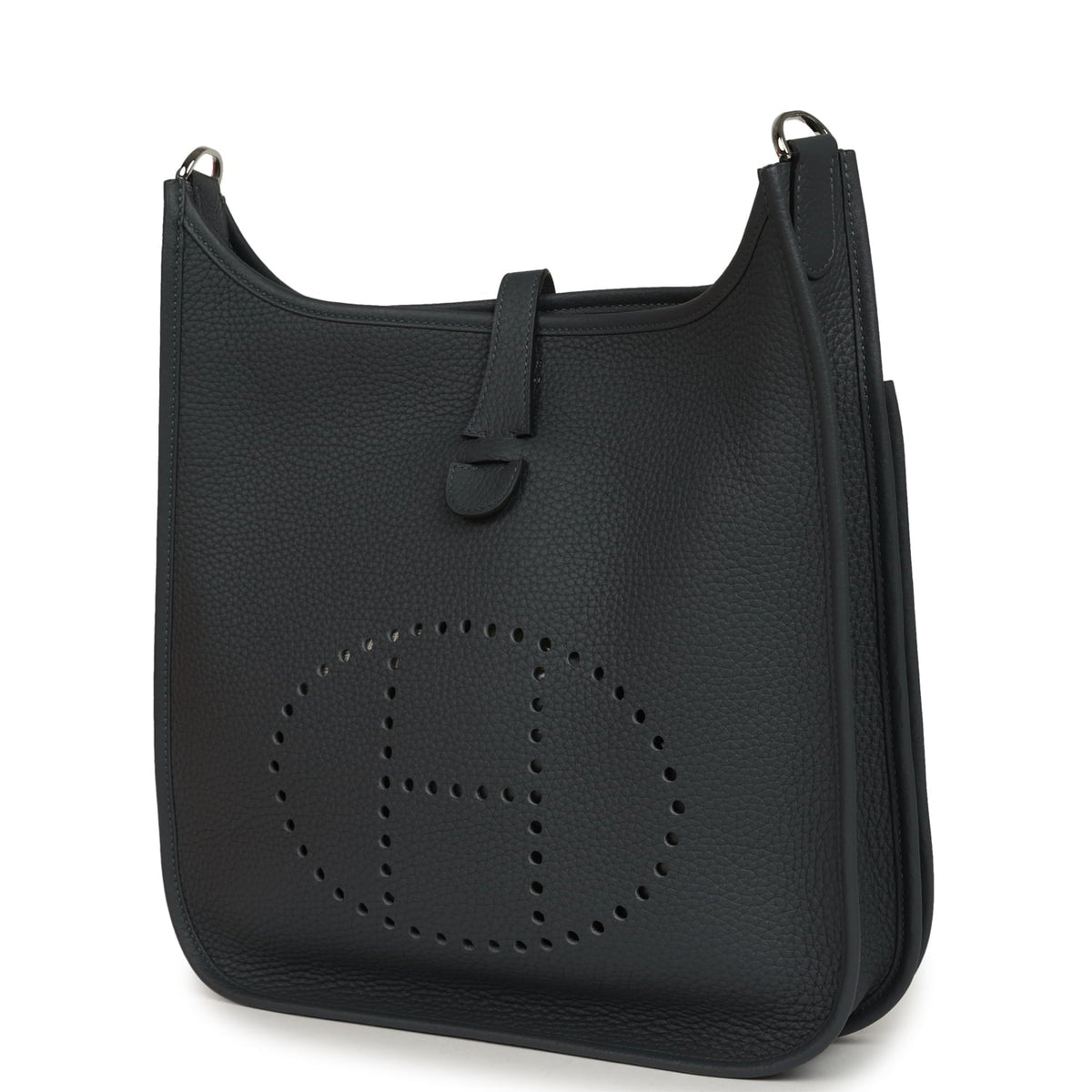 Hermes Evelyne PM Gris Misty Clemence Palladium Hardware