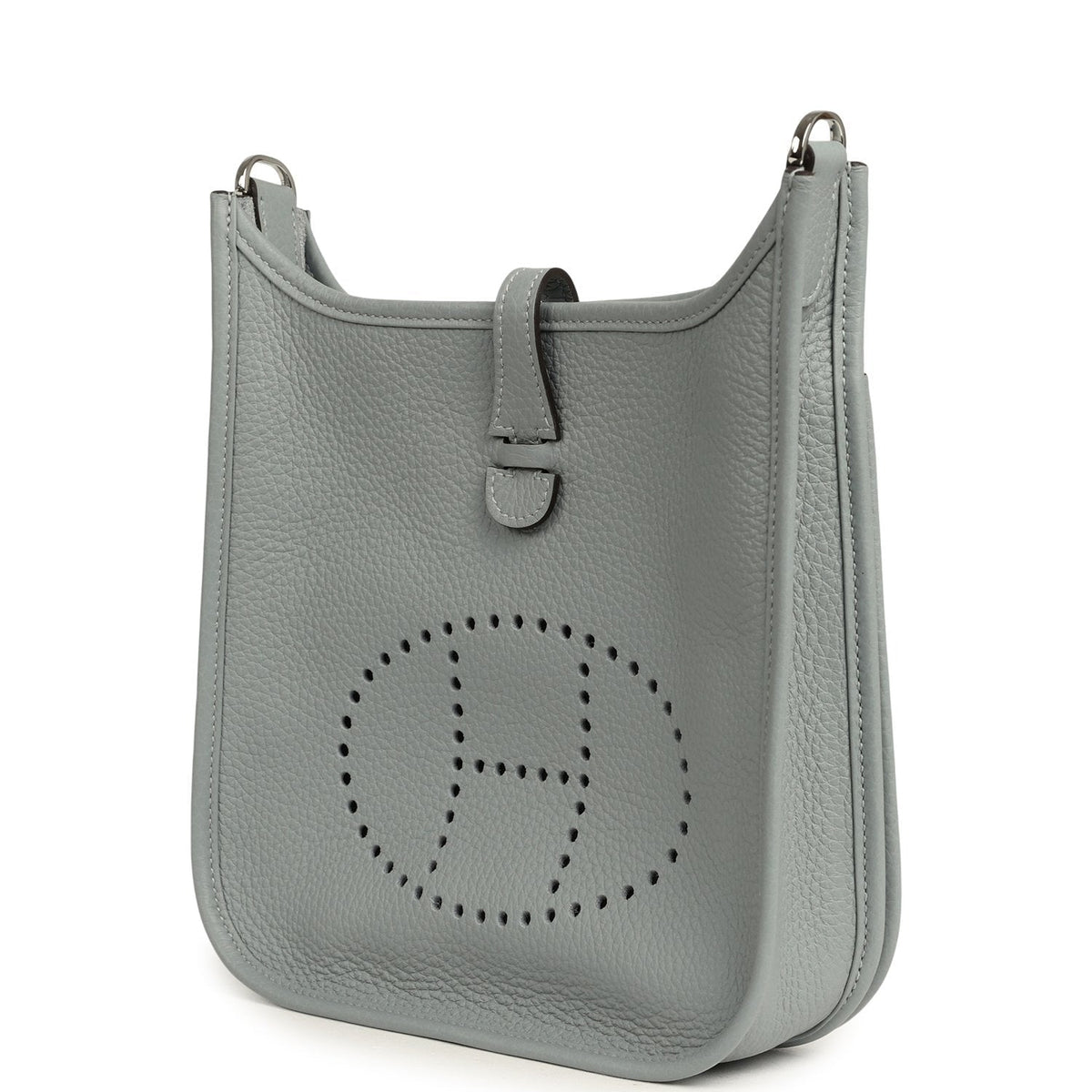 Hermes Evelyne 23 Gris Pantin Clemence Palladium Hardware