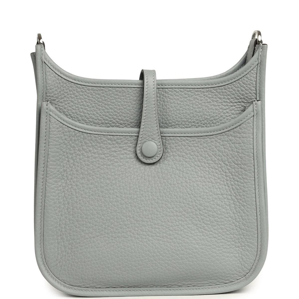 Hermes Evelyne 23 Gris Pantin Clemence Palladium Hardware