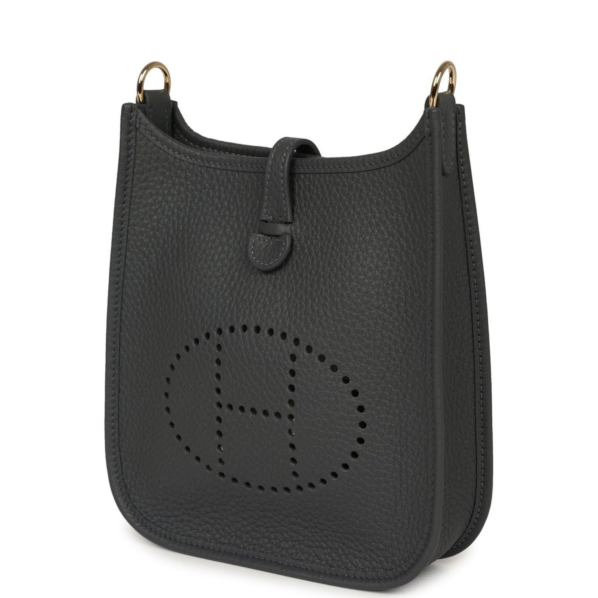 Hermes Evelyne TPM Gris Misty Clemence Permabrass Hardware