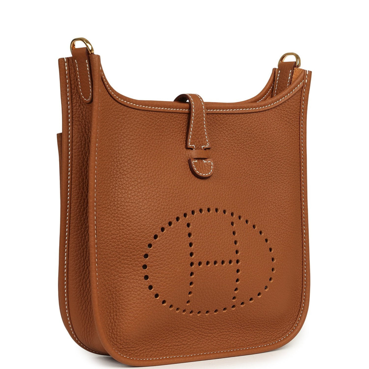 Hermes Evelyne 23 Gold Clemence Gold Hardware