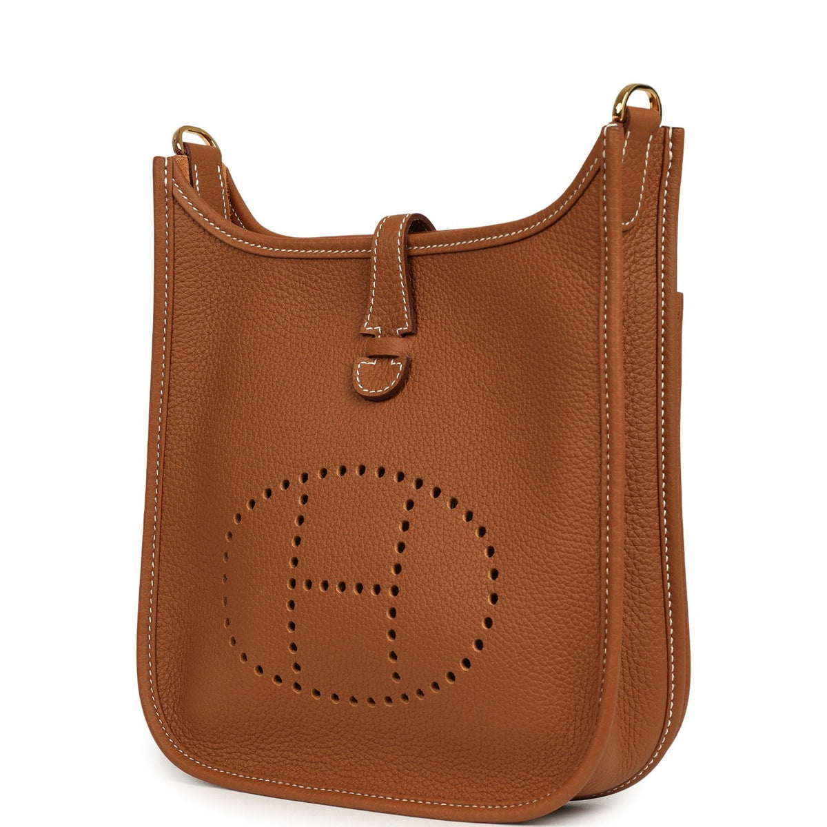 Hermes Evelyne 23 Gold Clemence Gold Hardware