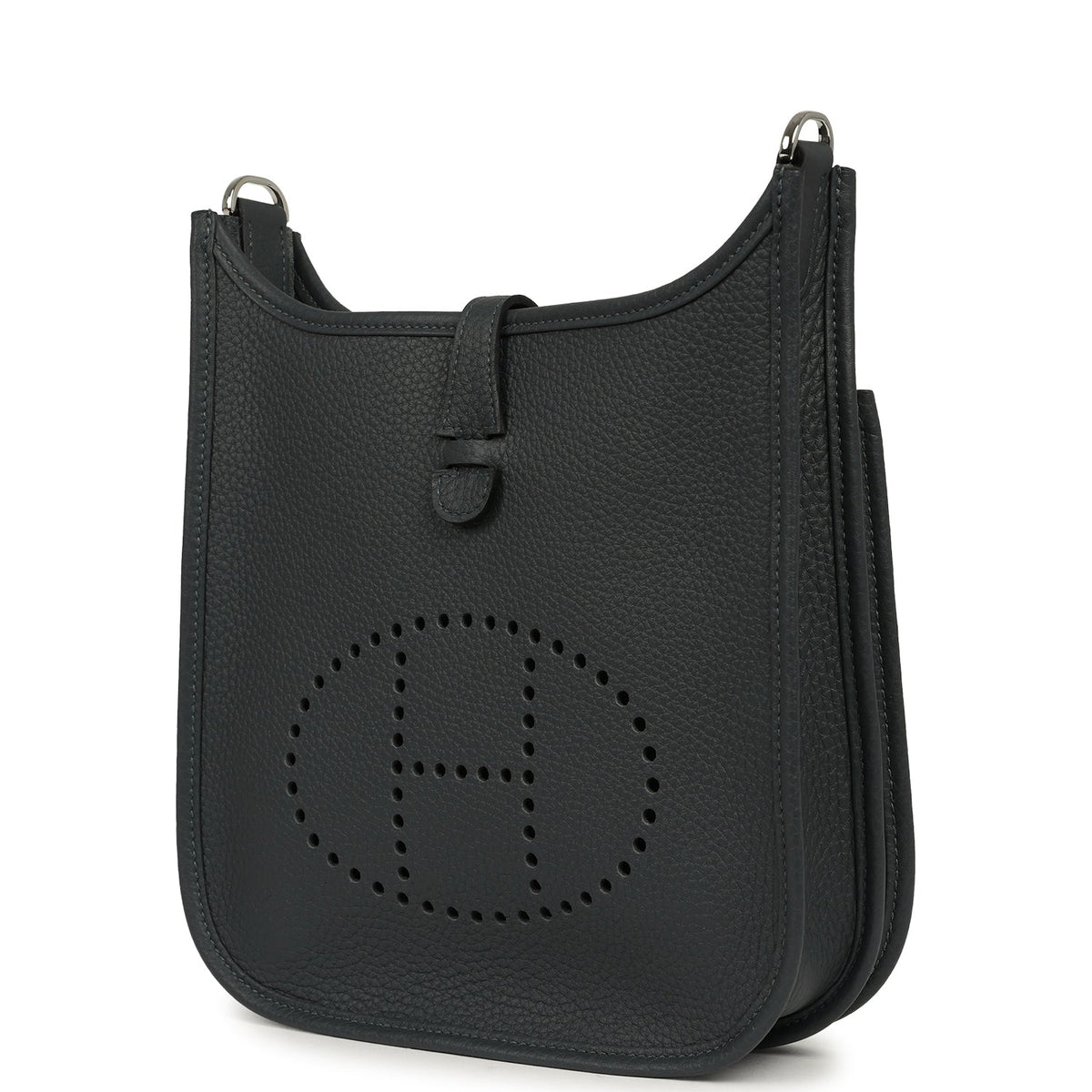 Hermes Evelyne 23 Gris Misty Clemence Palladium Hardware
