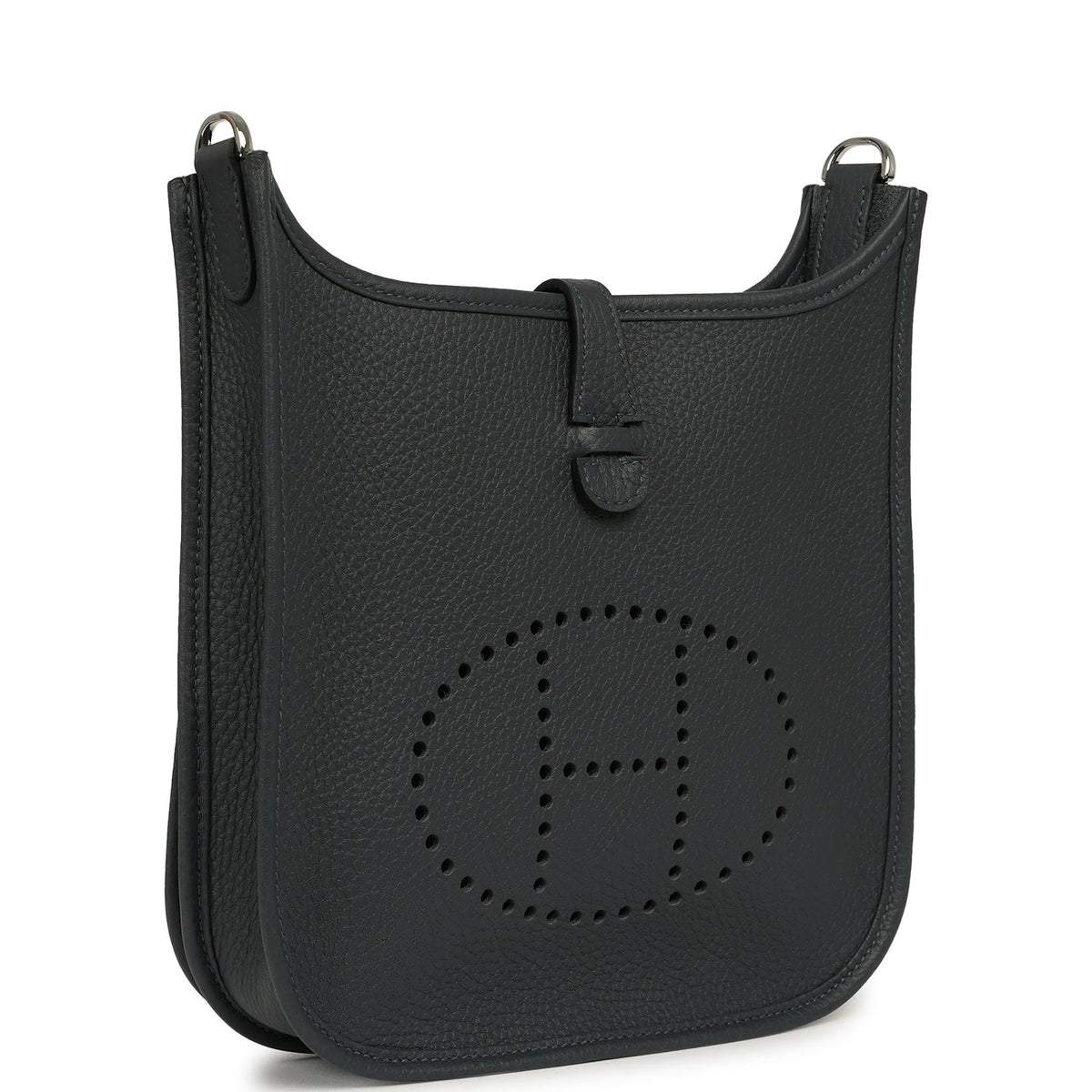 Hermes Evelyne 23 Gris Misty Clemence Palladium Hardware