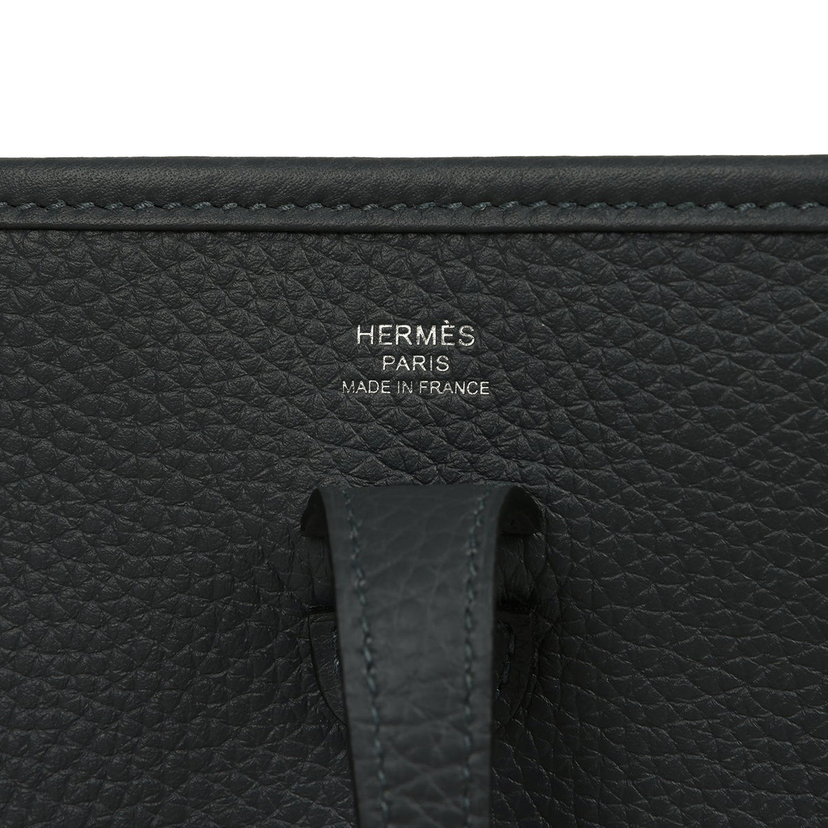 Hermes Evelyne 23 Gris Misty Clemence Palladium Hardware