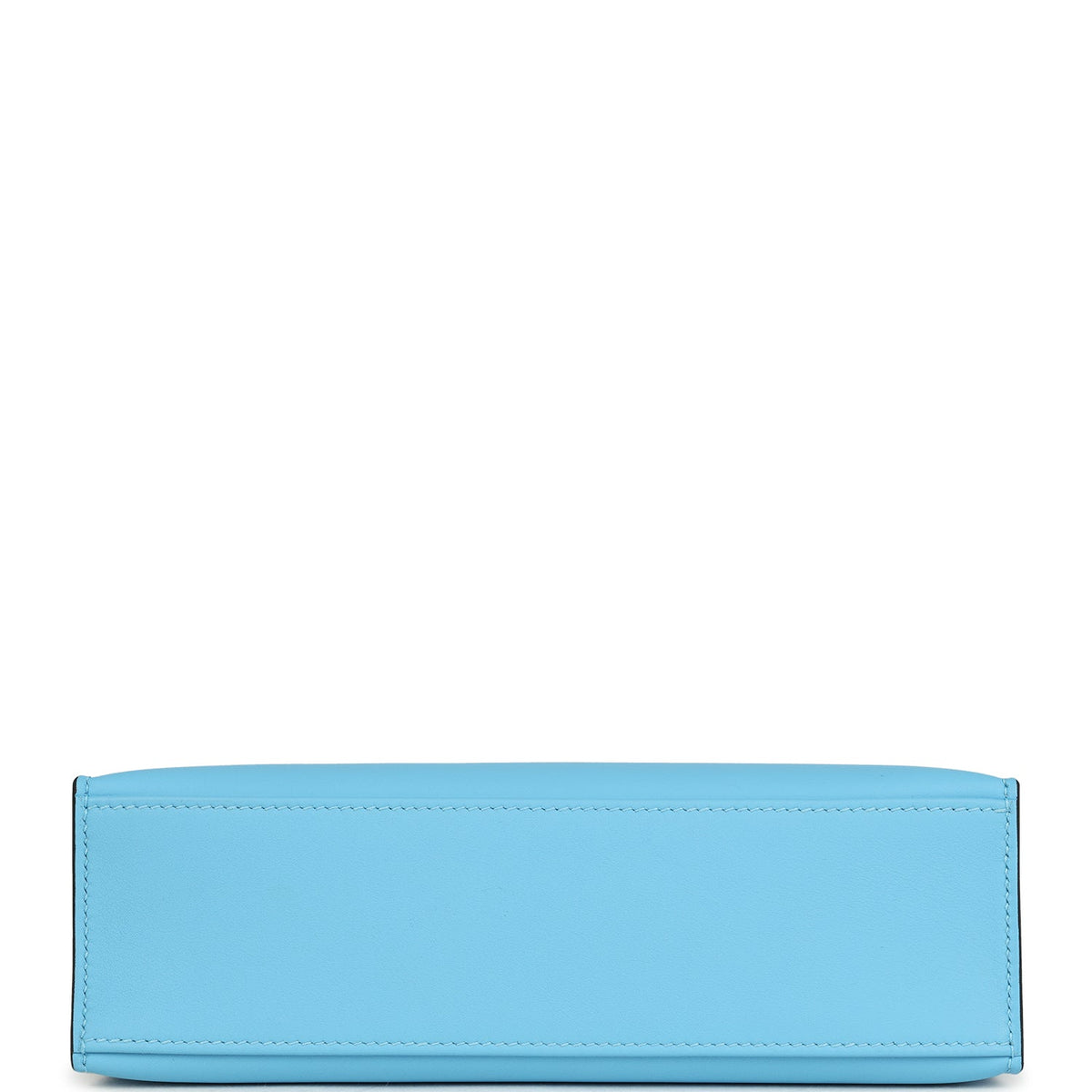 Hermes Kelly Pochette Celeste Swift Palladium Hardware