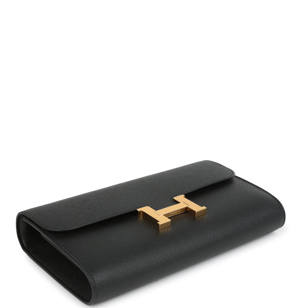 Hermes Constance Wallet To Go Black Epsom Gold Hardware