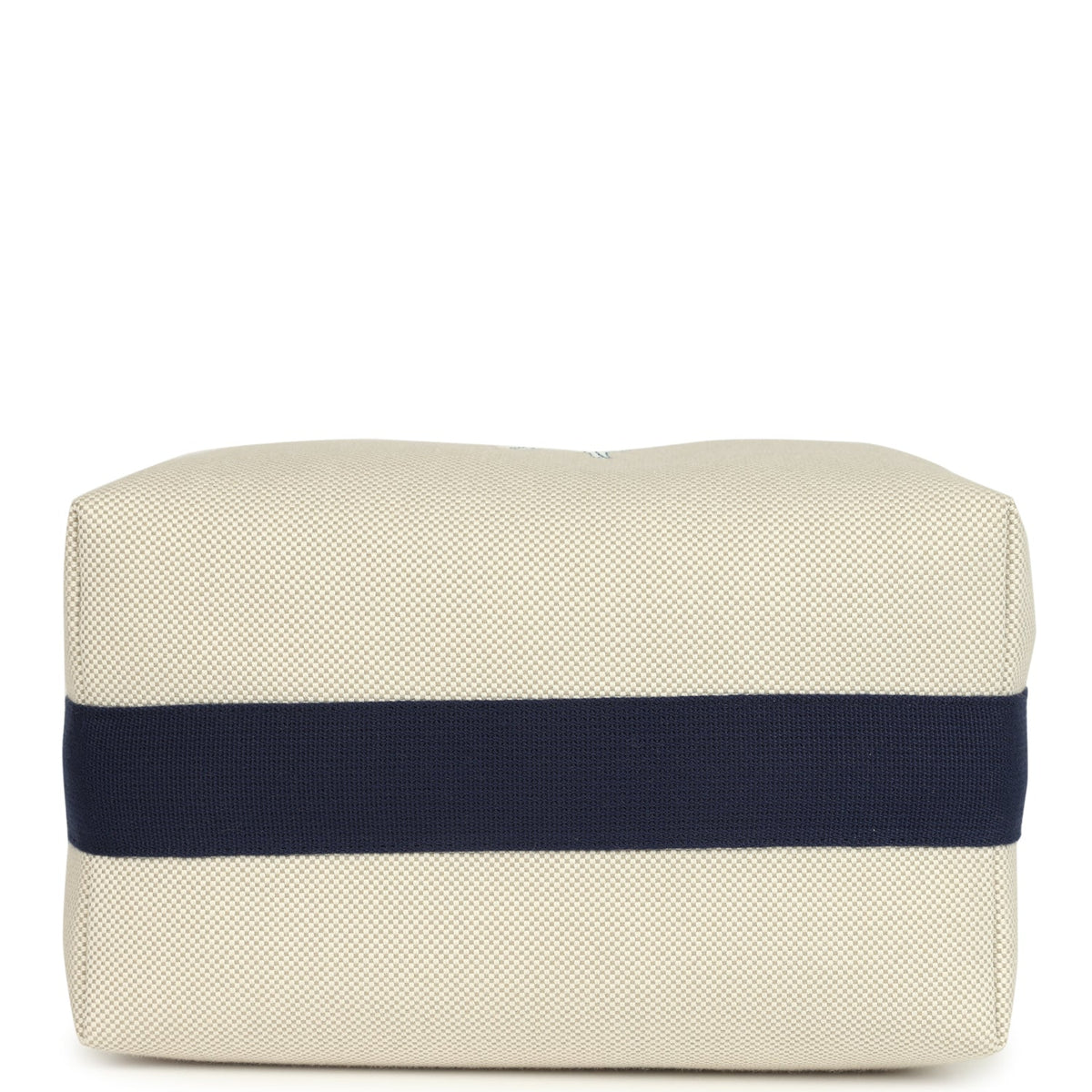 Hermes Bride A Brac Cabriole GM Gris Perle, Bleu Canvas Palladium Hardware