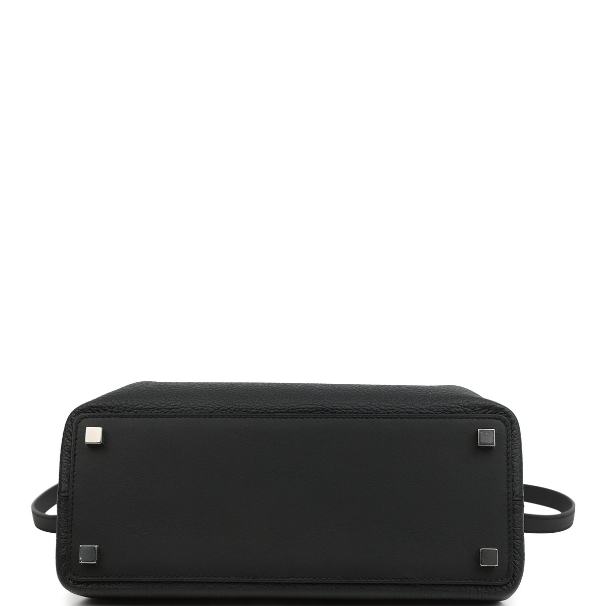 Hermes Medor Bag Black Togo and Swift Palladium Hardware