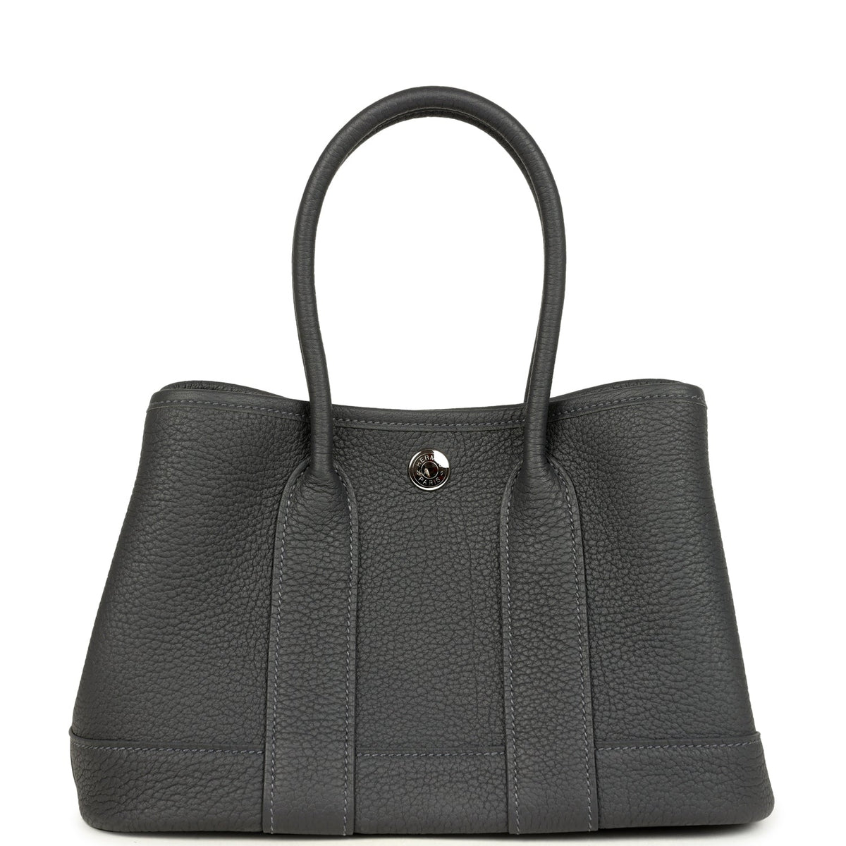 Hermes Garden Party Neo 23 Ardoise Negonda Palladium Hardware